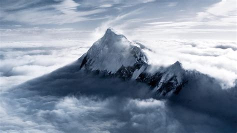 Free Download Hd Wallpaper Everest Mountain Cloud Peak Mount