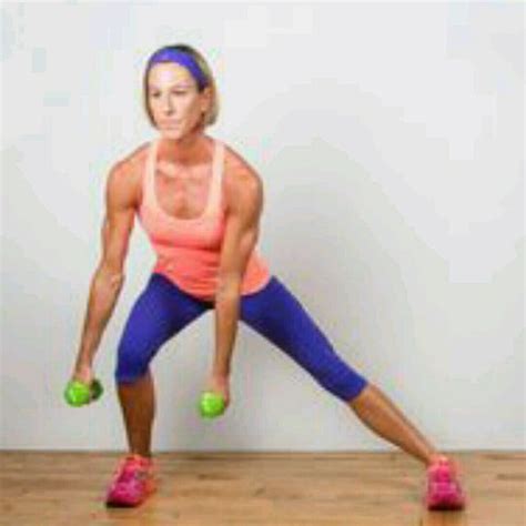 Side Lunge With Lateral Raise Exercise How To Workout Trainer By