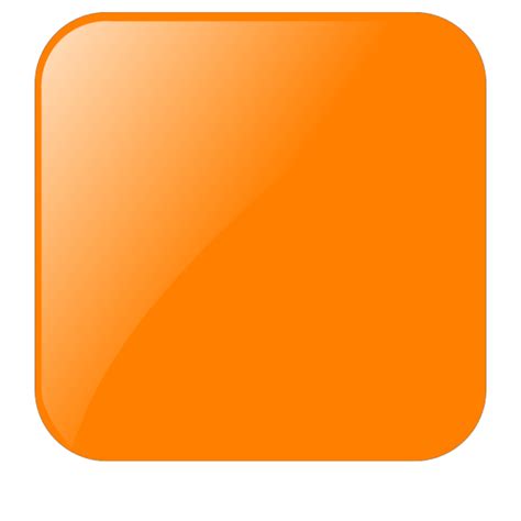 Blank Orange Button Png Svg Clip Art For Web Download Clip Art Png