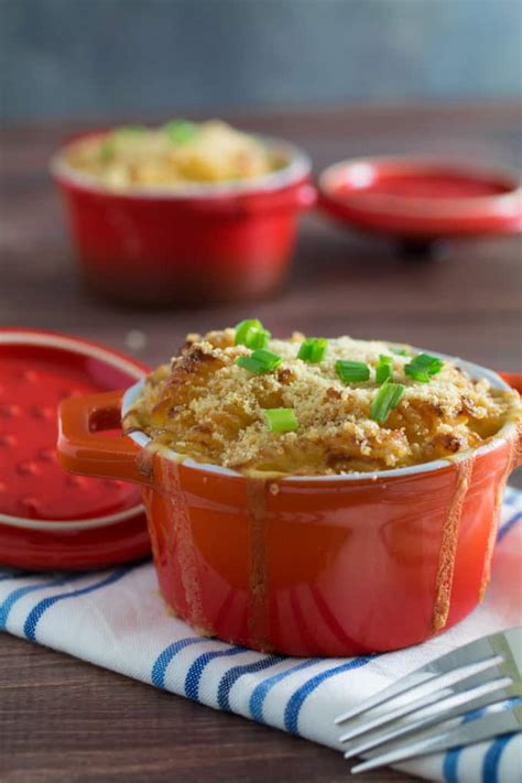 You can stock your pantry with the basics to make it from scratch, find a favorite boxed variety, or go for pure nostalgia with the frozen kind that microwaves in minutes.while some might argue that mac and cheese is an entire meal (my second grader, for one), even on the most harried nights i still want a side dish to round out the table. Baked Lobster Mac and Cheese • Dishing Delish