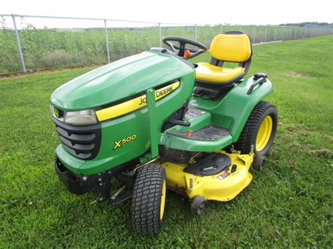 2009 John Deere X500 Lawn And Garden Tractors John Deere Machinefinder