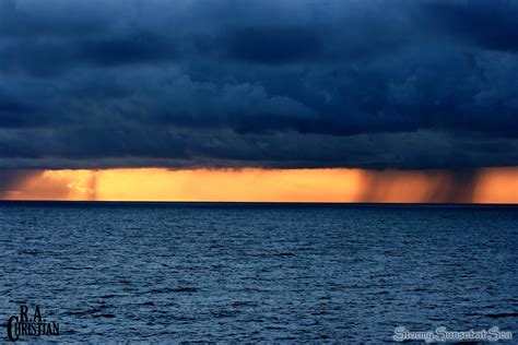 Stormy Sunset at Sea by rachris480907 on deviantART