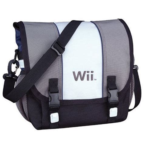 Premium Messenger Bag Carrying Case For Nintendo Wii Console Wii