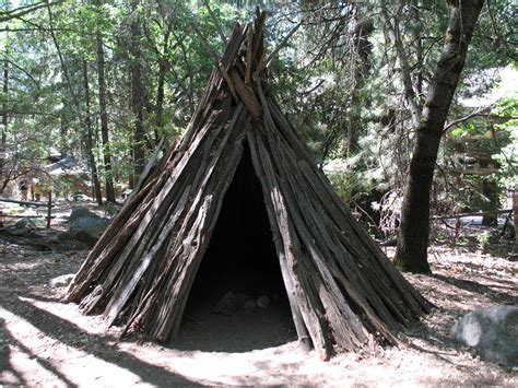 Yosemite Native American Shelter Native America National Parks
