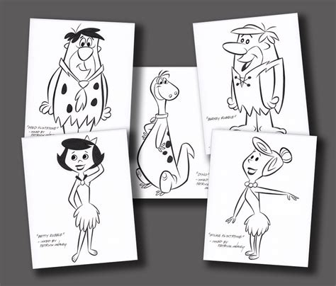 Comic Mint Animation Art The Flintstones By Patrick Owsley 2015