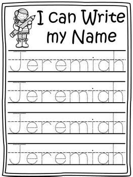 The answer is also provided to print. Type your students name and print! Students will learn to ...