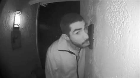 Bizarre Video Of Man Licking A Stranger’s Doorbell Goes Viral Even The Police Is Confused