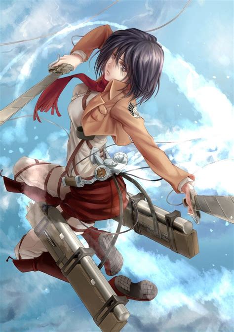 Attack On Titan Mikasa Anime Desenhos De Anime Animes Manga