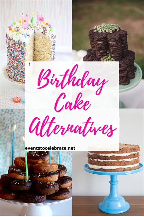 There's something about tender sponge and pillowy icing that just speaks to us. Birthday Cake Alternatives - in 2020 | Birthday cake ...