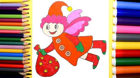 How To Draw A Cartoon Christmas Elf Drawing Easy And Cute
