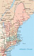 New England Map - Toursmaps.com