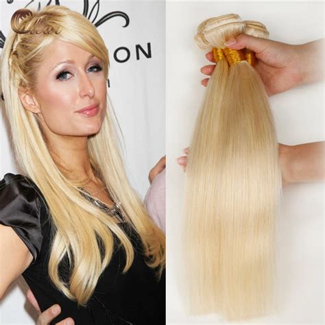 Malaysian Virgin Hair Straight Blonde Hair Extension 8 32inch Length Platinum Blonde Weave Cheap