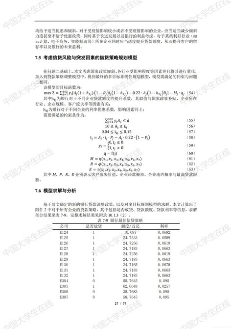 2020全国大学生数学建模竞赛论文展示（c109） 2020全国大学生数学建模竞赛论文展示 中国大学生在线