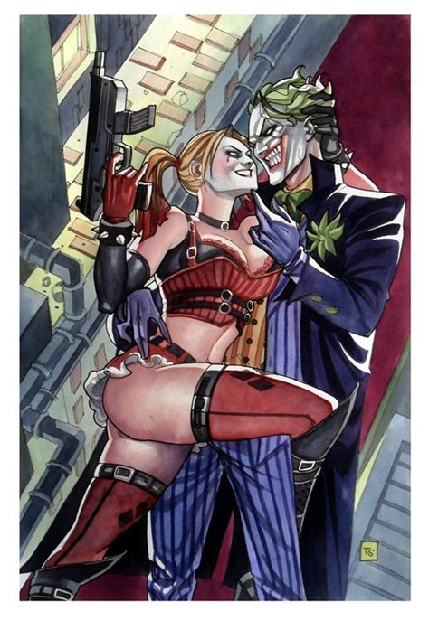 Crazy Gotham City Love Harley Quinn Fucks Joker Luscious