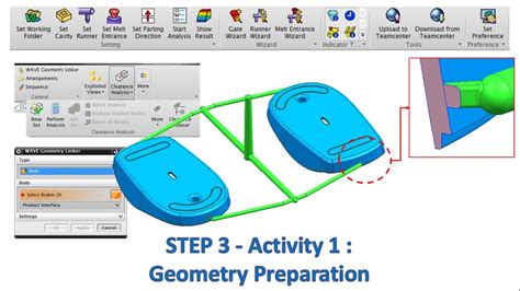 Nx Easy Fill Advanced Step 3 Geometry Preparation And Start