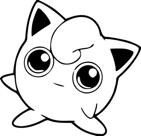 Pokemon Jigglypuff Coloring Pages Free Wallpapers Hd