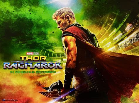 Thor Ragnarok Movie Poster Super Hero Marvel Loki Hulk
