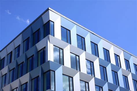 Modern Building On The Blue Sky Stock Image Image Of Contemporary