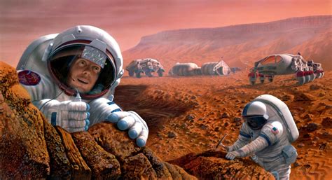 How Humans Will Colonize And Live On Mars In The 22nd Century Future