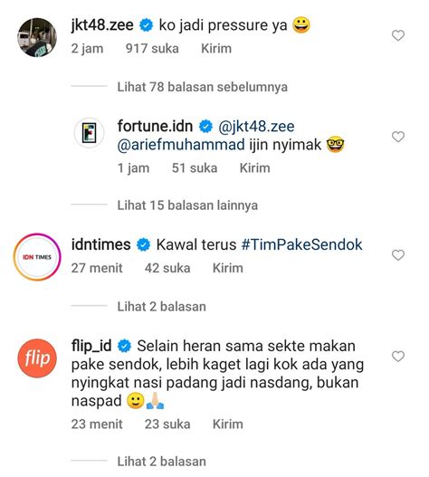 Teh Idol On Twitter Timpakesendok Vs Timpaketangan Kalian Tim Mana Nih