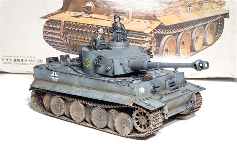 Tamiya Tiger I Early Old Kit FineScale Modeler Essential