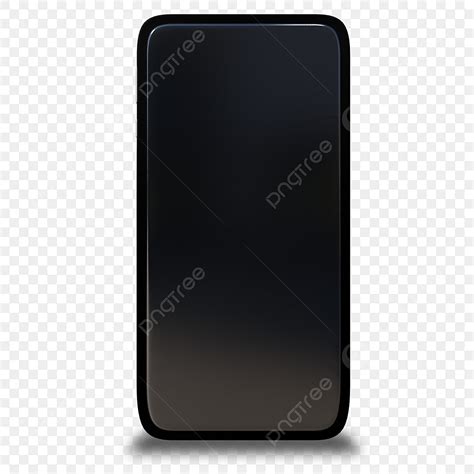 Mobile Phone Stand Png Picture Standing Mobile Phone Mockup With Black