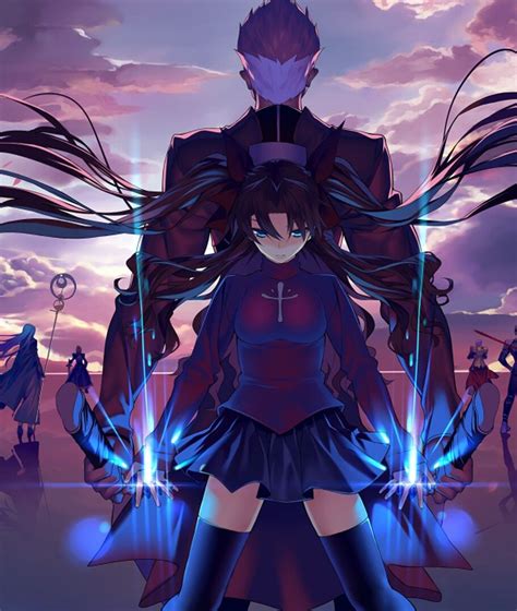 Fate Stay Night Tohsaka Rin And Archer Jc9sk9x Wallpapers Android