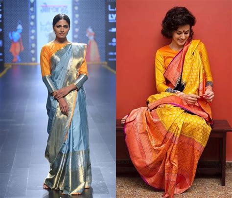 11 Pretty Full Sleeve Blouse Designs For Silk Sarees • Keep Me Stylish