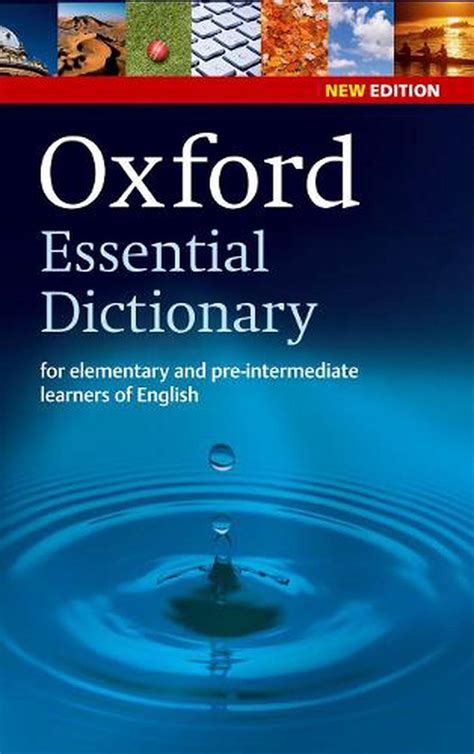 Oxford Essential Dictionary, New Edition by Oxford Dictionary ...