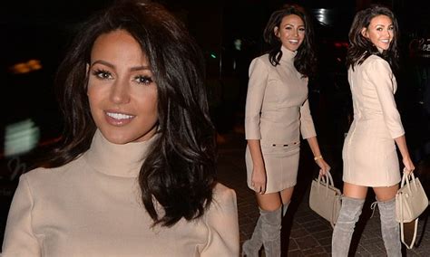 Michelle Keegan Is Stunning In Thigh High Boots Daily Mail Online
