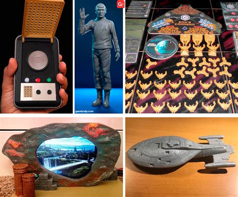 Star Trek Fashions For 3d Printing With Stl Information ️