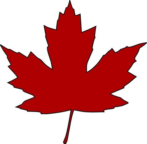 Maple Leaf Clip Art Free Vector In Open Office Drawing Svg Svg