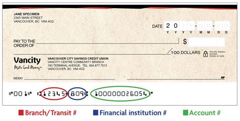 How Do I Find My Branchtransit Number Financial Institution Number