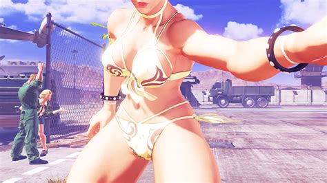 Street Fighter V Chunli Cammy Vs Chunli Swap Mod Chun Li Cover Girl Chunli Vacation Youtube