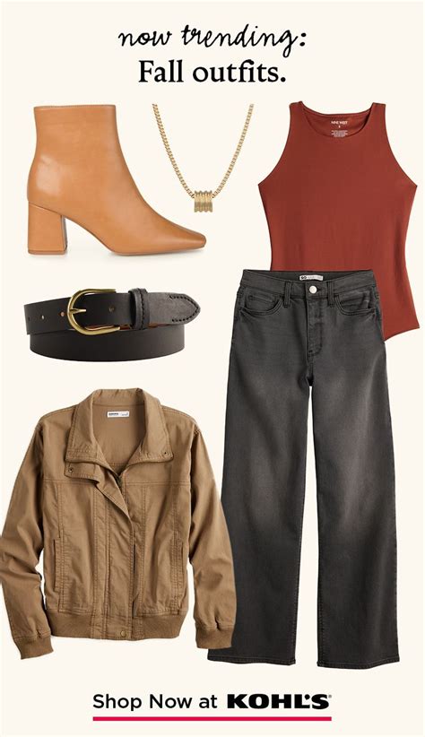 Your Guide To Cozy Fall Outfits At Kohl S