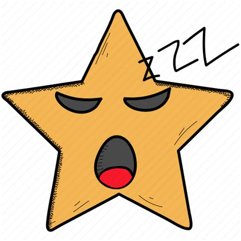 Emoticon Face Mouth Open Sleeping Snoring Zzz Icon