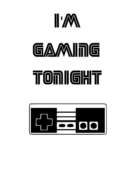 Im Gaming Tonight By Michaelcouvaras Redbubble