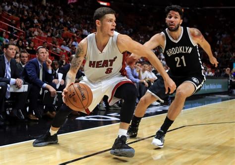 Tyler johnson is currently playing in a team brooklyn nets. Tyler Johnson vs. Brooklyn Nets