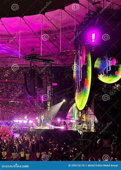 Coldplay Live In Kuala Lumpur 2023 Editorial Image Image Of 2023