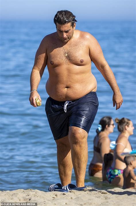 James Argent Looks Carefree As He Goes Shirtless For A Refreshing Dip In Marbella Readsector