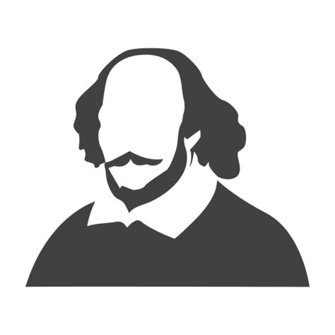 Shakespeare Silhouette Transparent Png And Svg Vector File