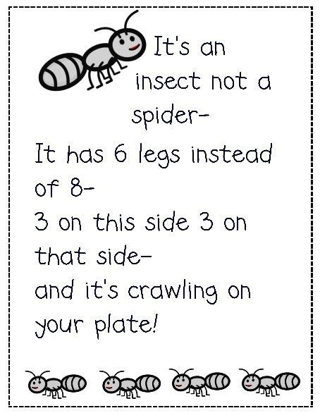 Queen Of The First Grade Jungle Poetry For Kids Ants Lesson Plans
