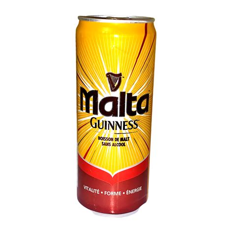 Malta Guinness Boisson De Malt Sans Alcool 330ml Marché Tropical