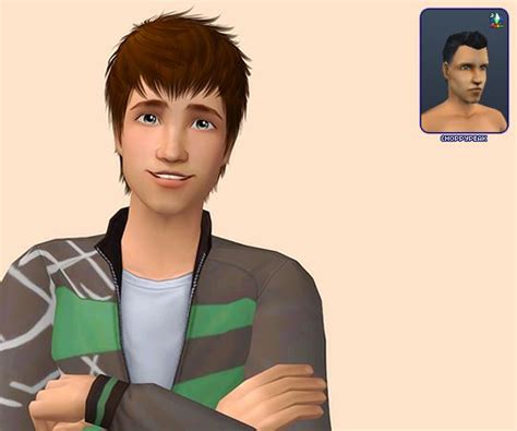 Pin On Sims 2 Cc Cas Male Hair