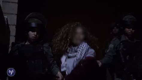 Teenage Palestinian Activist Arrested By Idf After Video Of Her Provoking Soldiers Goes Viral