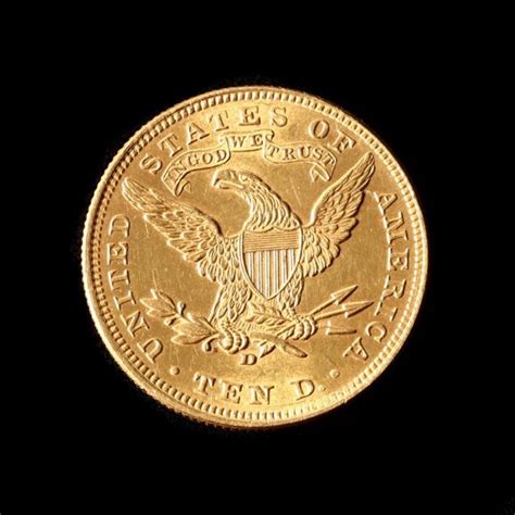 1906 D 10 Liberty Head Gold Eagle Lot 1004 Coins And Currencyapr 4