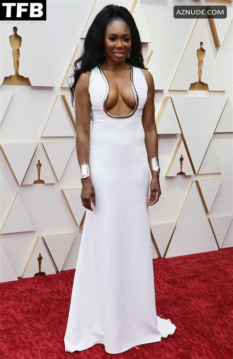 Venus Williams Sexy Seen Showing Off Her Underboob At The Annual Academy Awards In Hollywood