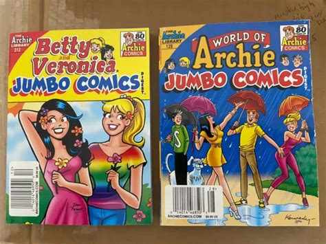 The Archie Library Comic Book Digests Archiejumbo Betty Veronica