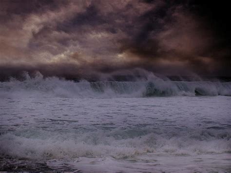 Powerful Storm Sky Water Ocean Wave Hd Wallpaper Pxfuel
