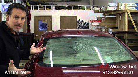 Window Tinting Diy How To Tint Auto Back Glass Youtube